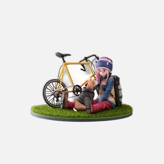 Laid Back Camp F:NEX PVC Statue 1/7 Nadeshiko Kagamihara 13 cm