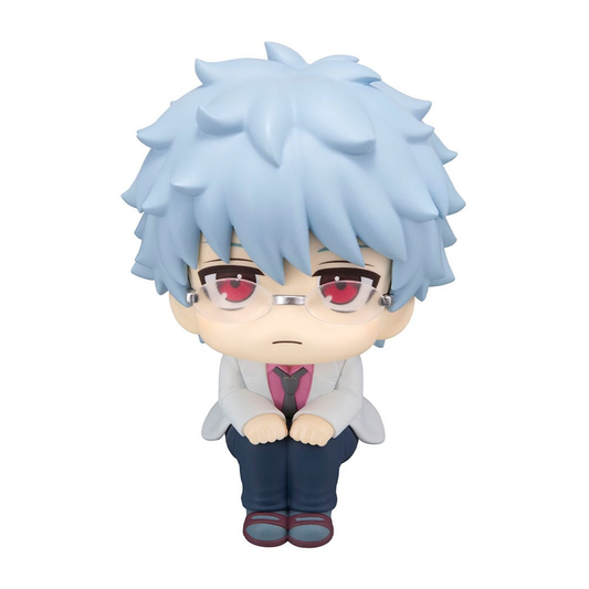 3-Z Ginpachi Sensei Look Up PVC Statue Ginpachi Sakata 11 cm