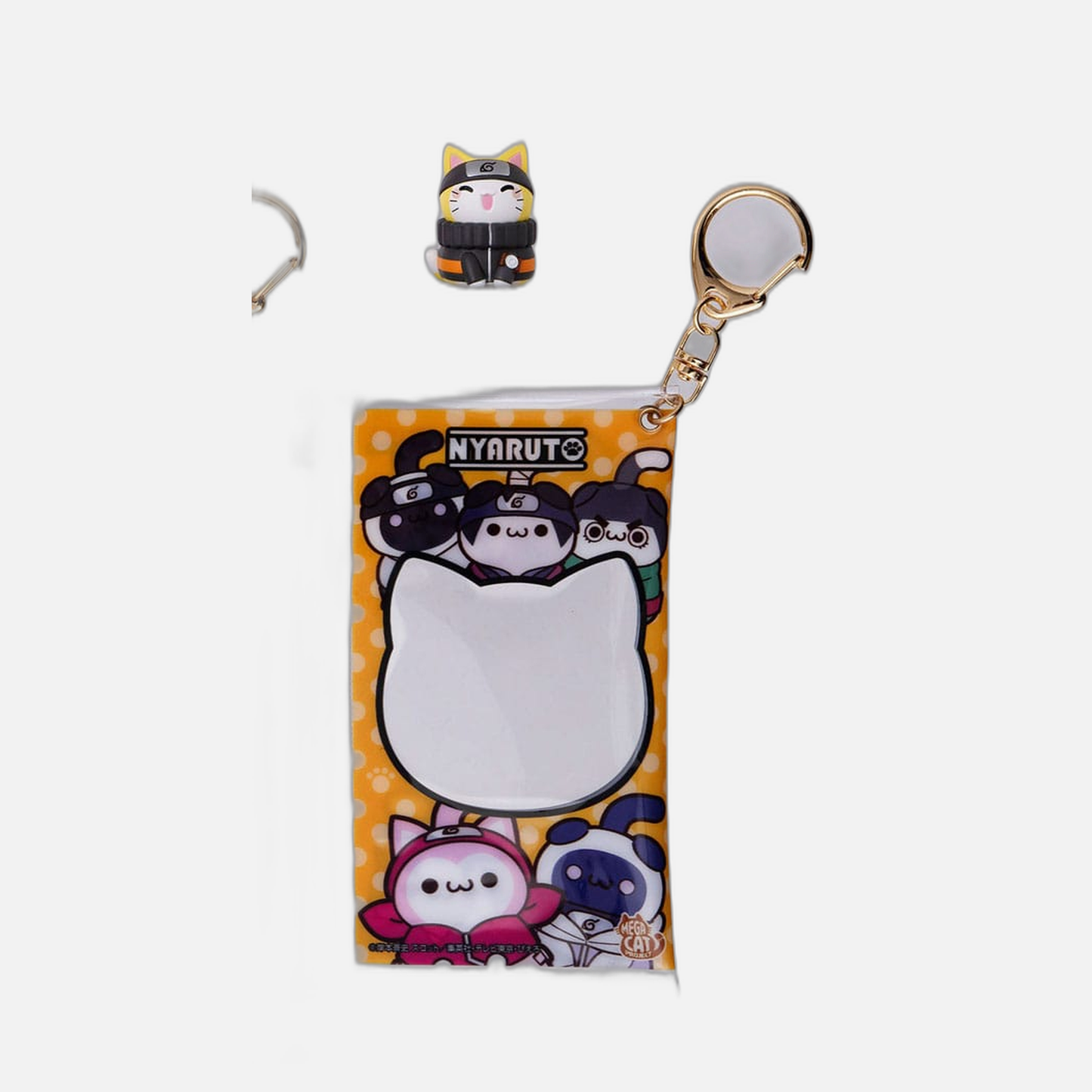 Naruto Shippuden Mega Cat Project Nyaruto Series Trading Figure with pouch Naruto 2025 Limited Edition 7 cm