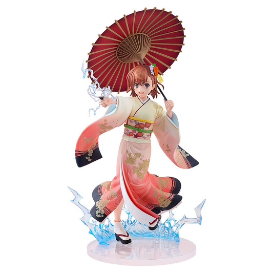 A Certain Scientific Railgun T Statue 1/7 Mikoto Misaka Furisode Kimono Ver. 28 cm