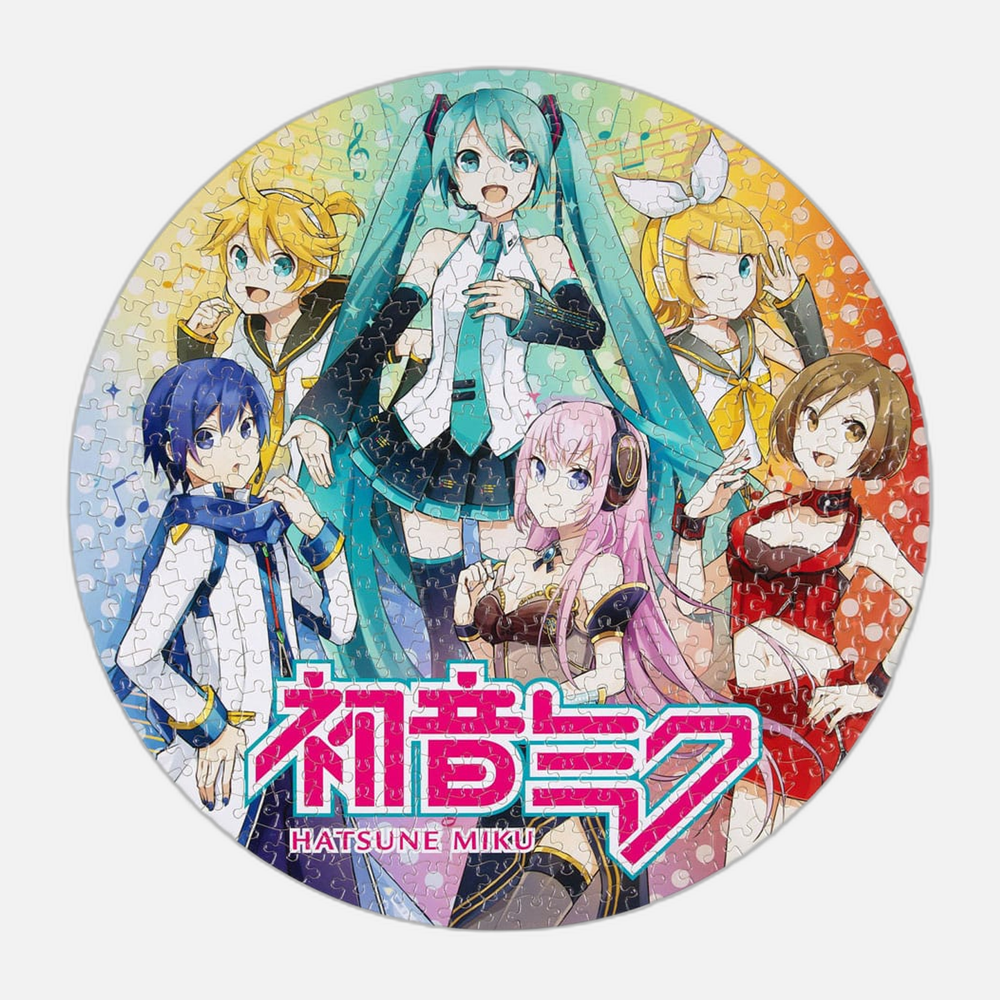 Hatsune Miku Jigsaw Puzzle Round 500 pieces