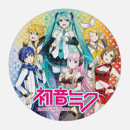 Hatsune Miku Jigsaw Puzzle Round 500 pieces