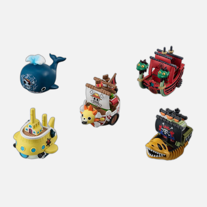 One Piece Yuracolle Series Trading Figure Grand Line Vol. 2 6 cm Assortment (6)