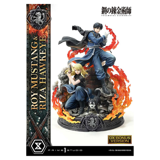 Fullmetal Alchemist Concept Masterline Statue 1/6 Roy Mustang & Riza Hawkeye Deluxe Bonus Version 50 cm