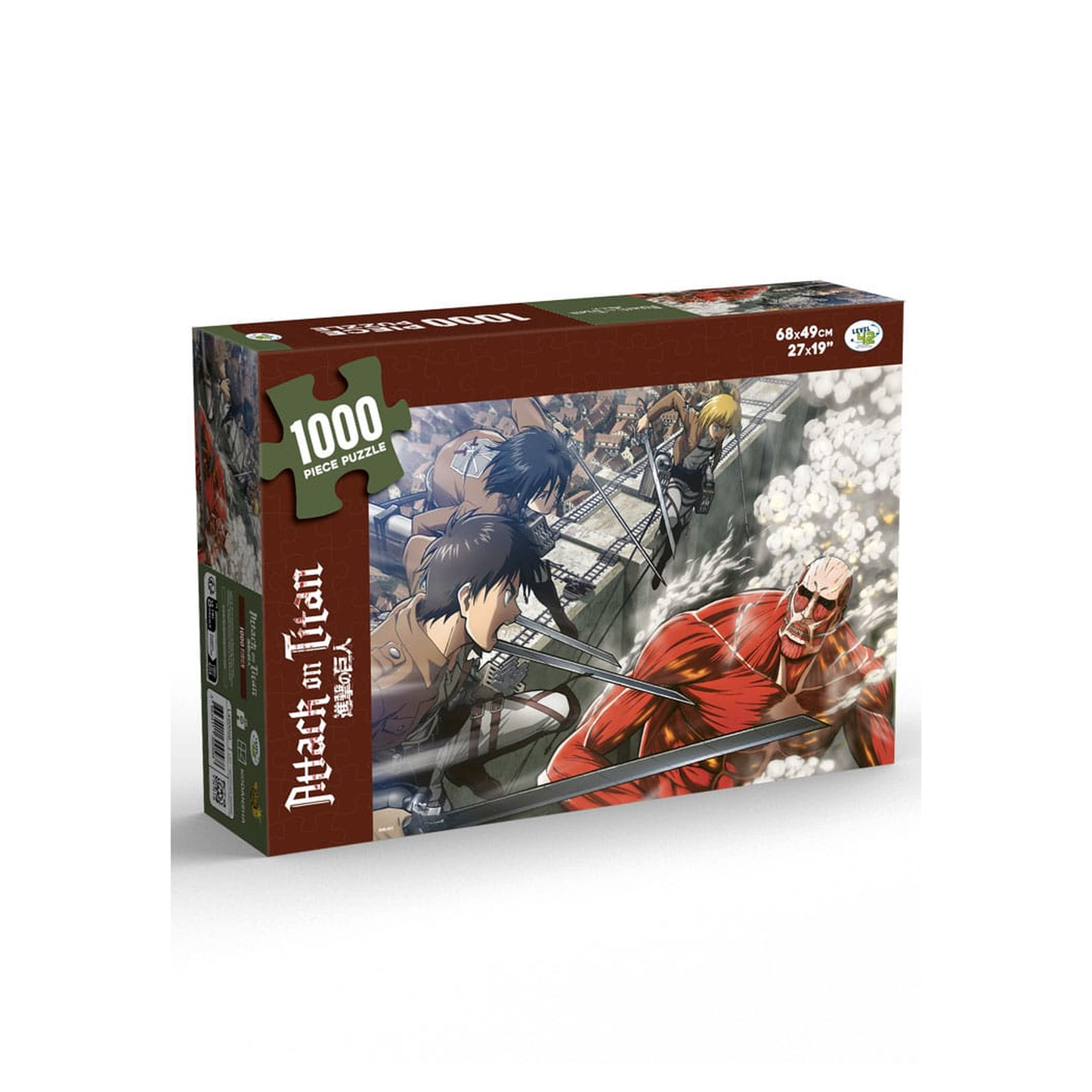 Attack on Titan Puzzle Fight (1000 pieces)