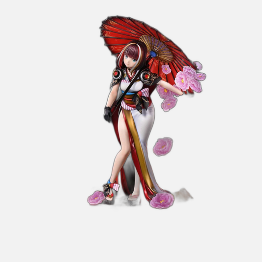 Original Illustration by Fuzichoco Prisma Wing PVC Statue 1/7 Scarlet Umbrella And Peony Deluxe Version 32 cm