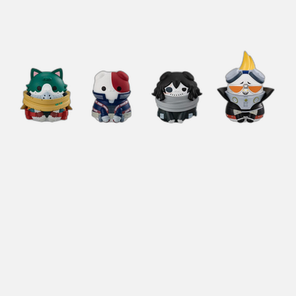 My Hero Academia Mega Cat Project Heroaca Cats No.01 3 cm Assortment (8)