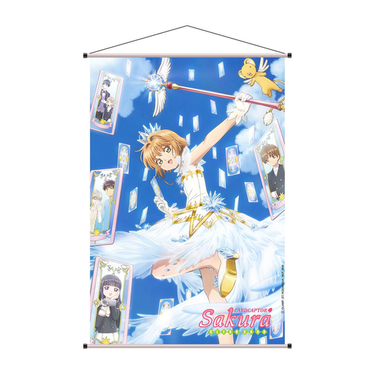 Cardcaptor Sakura Clear Card Wallscroll Sakura Kinomoto 60 x 90 cm