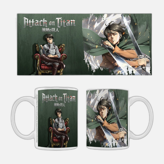 Attack on Titan Ceramic Mug Levi