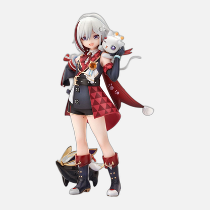 Honkai: Star Rail Rise Up Chibineko Series PVC Statue Topaz & Numby Ver. 18 cm