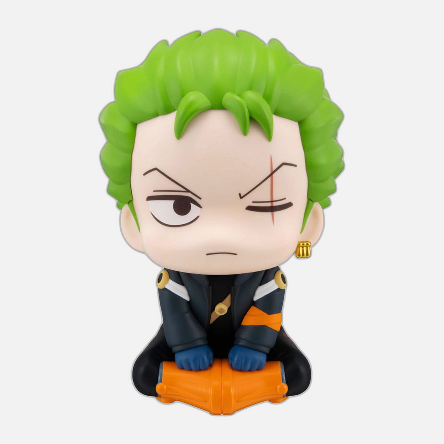 One Piece Look Up PVC Statue Roronoa Zoro Future Island Egghead Ver. 11 cm