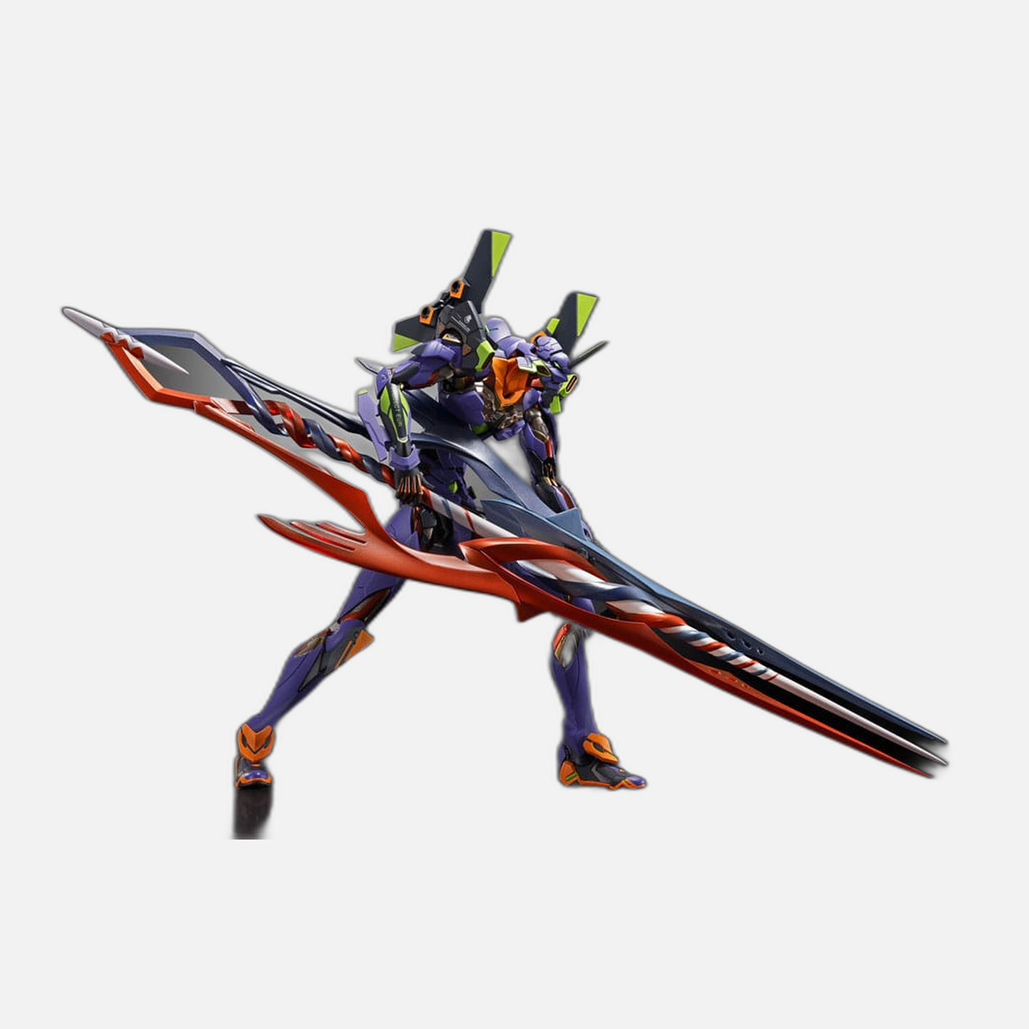 Neon Genesis Evangelion Metal Build Action Figure Eva Test Type-01 30th with the Spear of Gaius 22 cm