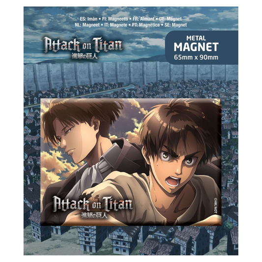 Attack on Titan Fridge Magnet Eren & Levi