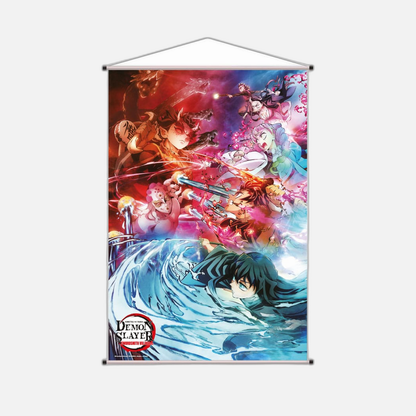Demon Slayer Wallscroll Swordsmith Village Arc Ver. B 60 x 90 cm