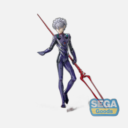 Evangelion: 3.0+1.0 Thrice Upon a Time Luminasta PVC Statue Kaworu Nagisa x Spear of Longinus 21 cm