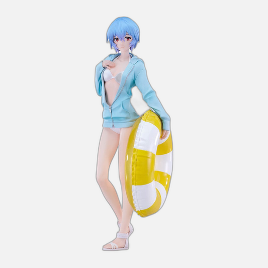 Rebuild of Evangelion Pop Up Parade L PVC Statue Beach Queens: Rei Ayanami 22 cm