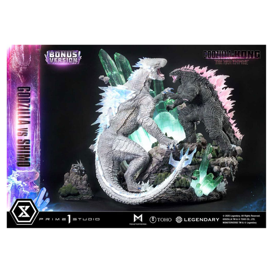 Godzilla x Kong: The New Empire Ultimate Diorama Masterline Series Statue Godzilla vs Shimo Bonus Version 86 cm