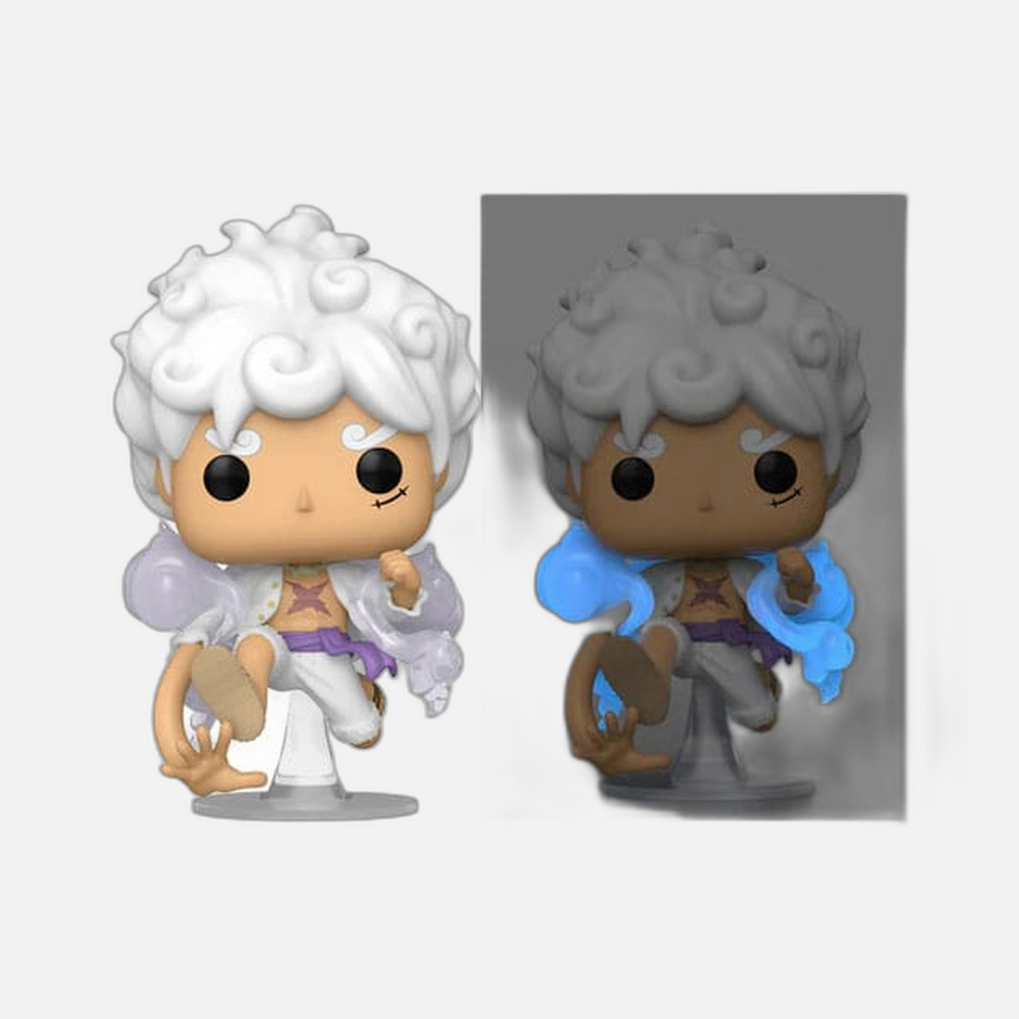 One Piece POP! Animation Figure Luffy Gear Five w/CH 9 cm Assortment (6)