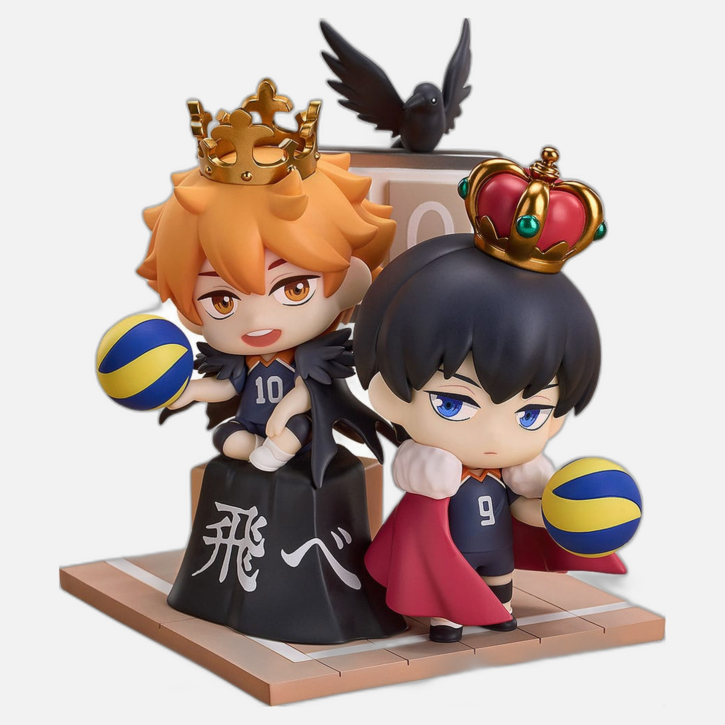 Haikyu!! Qset Mini-Figure 2-Pack Shoyo Hinata & Tobio Kageyama 11 cm