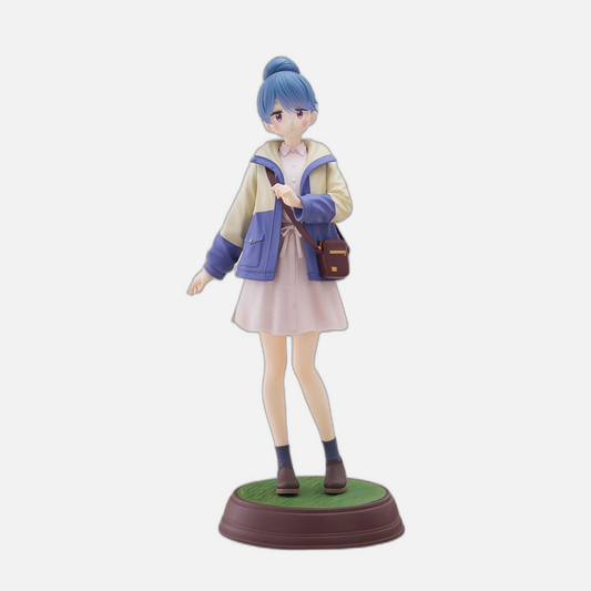 Laid-Back Camp Tenitol PVC Statue Rin Shima 23 cm