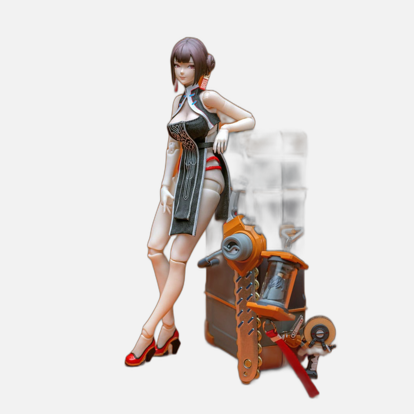 Original Character Action Action Figure 1/10 Zhen Yi Lu Lin Fengjiao 18 cm