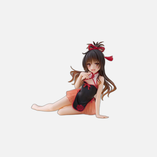 To Love-Ru Darkness PVC Statue Desktop Cute Figure Mikan Yuki Chinese Dress Ver. 13 cm