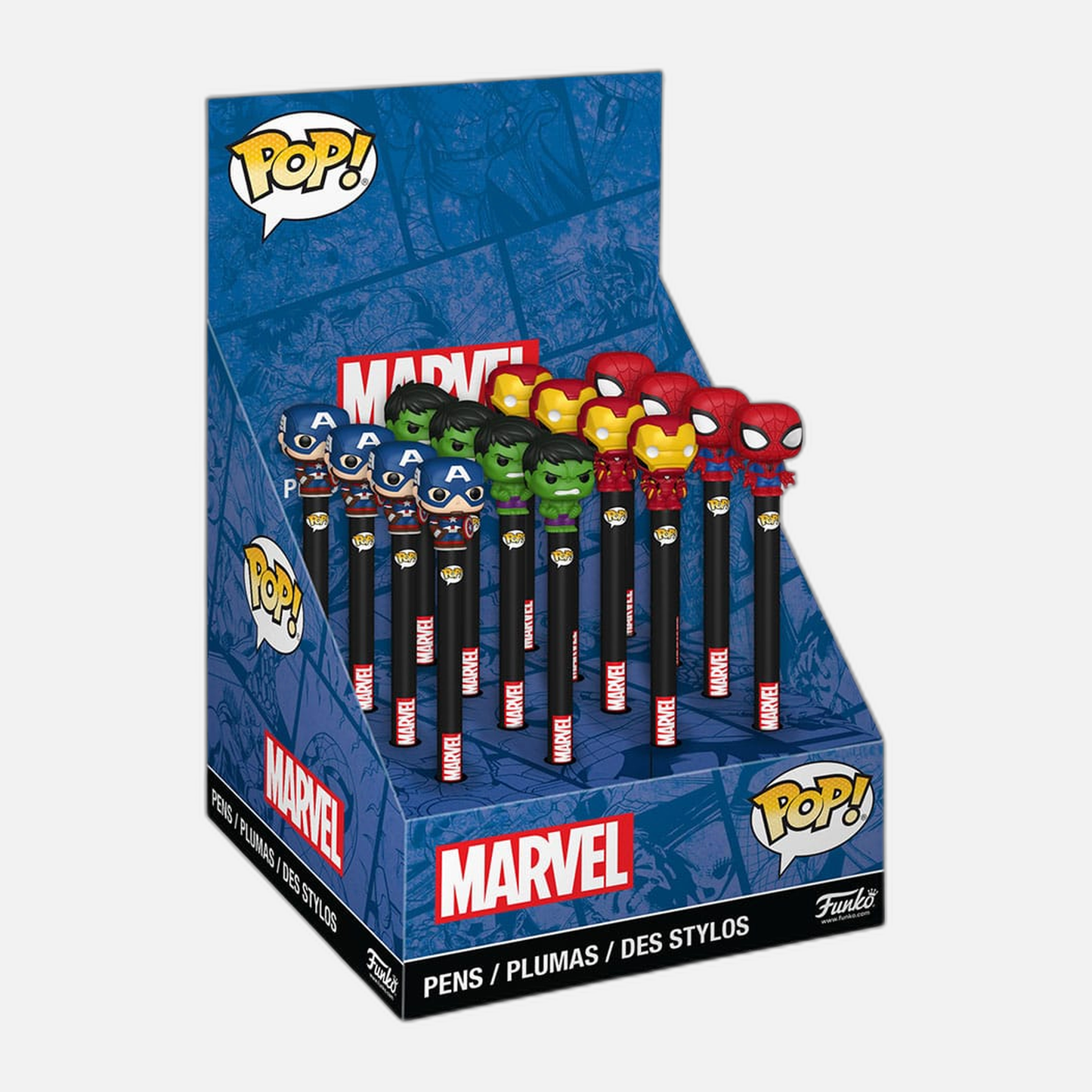 Marvel New Classics POP! Homewares Pens with Toppers Display (16)