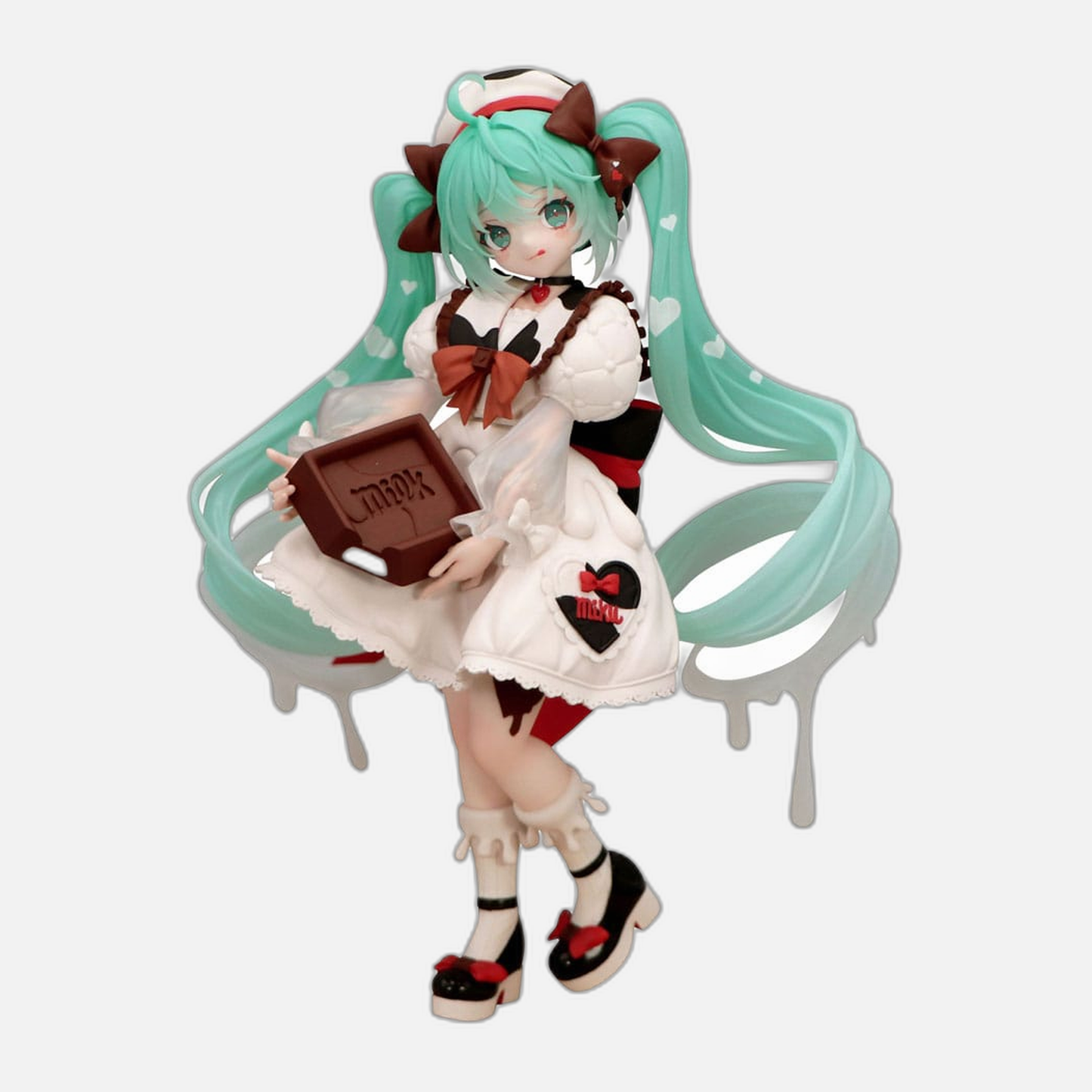 Hatsune Miku x Tirol Choco Trio-Try-iT PVC Statue Hatsune Miku Milk Ver. 18 cm