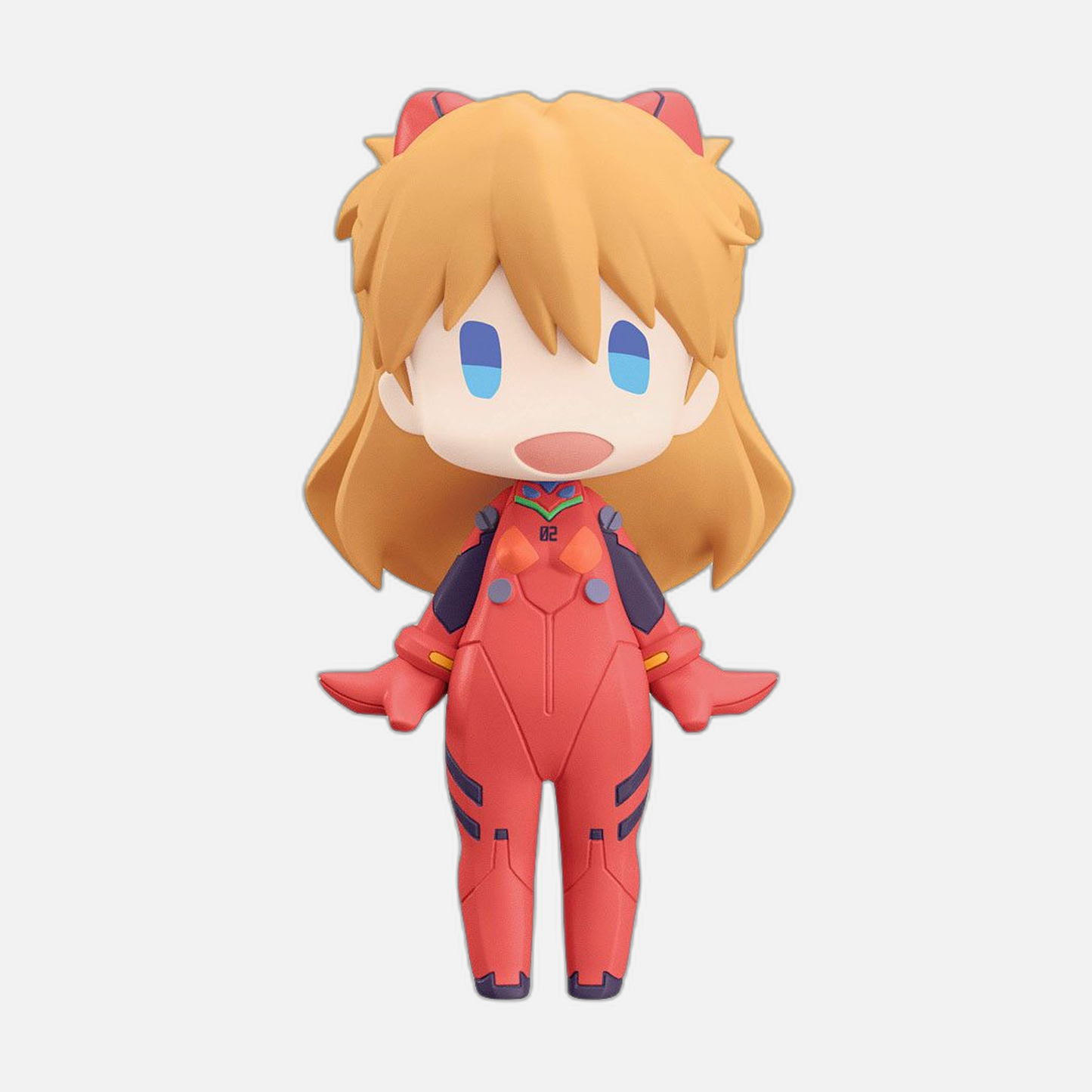 Rebuild of Evangelion HELLO! GOOD SMILE Action Figure Asuka Shikinami Langley 10 cm