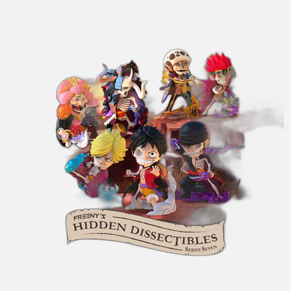 One Piece: Freeny's Hidden Dissectibles Wano 4 inch Vinyl Figure Blind Box Display (6)