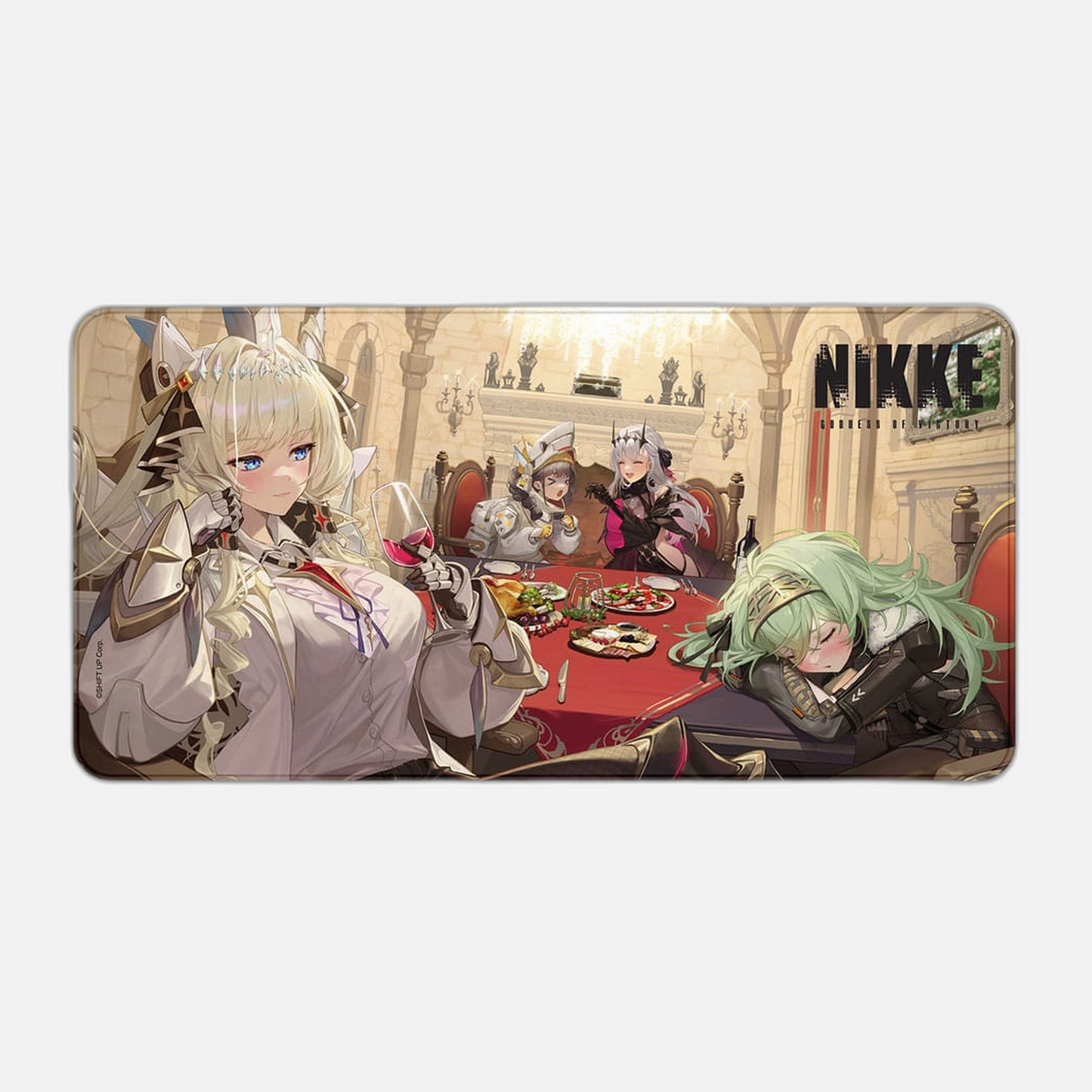 Goddess of Victory: Nikke XXL Mousepad Castle Dinner