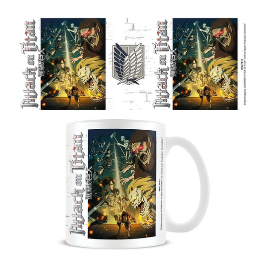 Attack on Titan Mug Special Ops Squad vs Titans