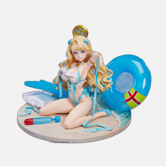 Azur Lane PVC Statue 1/4 Emile Bertin swimsuit costume Côte d'Azur 21 cm