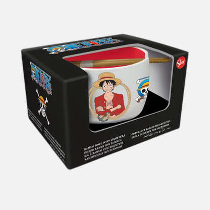 One Piece Ramen Bowl with Chopsticks Classic