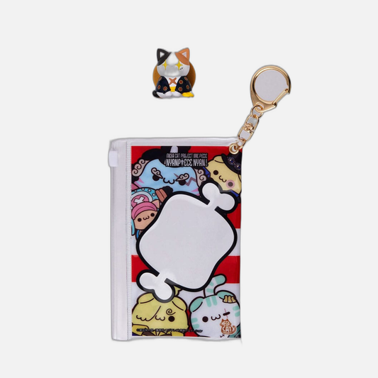 One Piece Mega Cat Project Nyan Piece Nyan! Trading Figure with pouch Luffy 2025 Limited Edition 7 cm