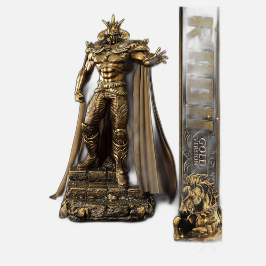 Fist of the North Star Statue 1/4 Raoh Gold Version 78 cm