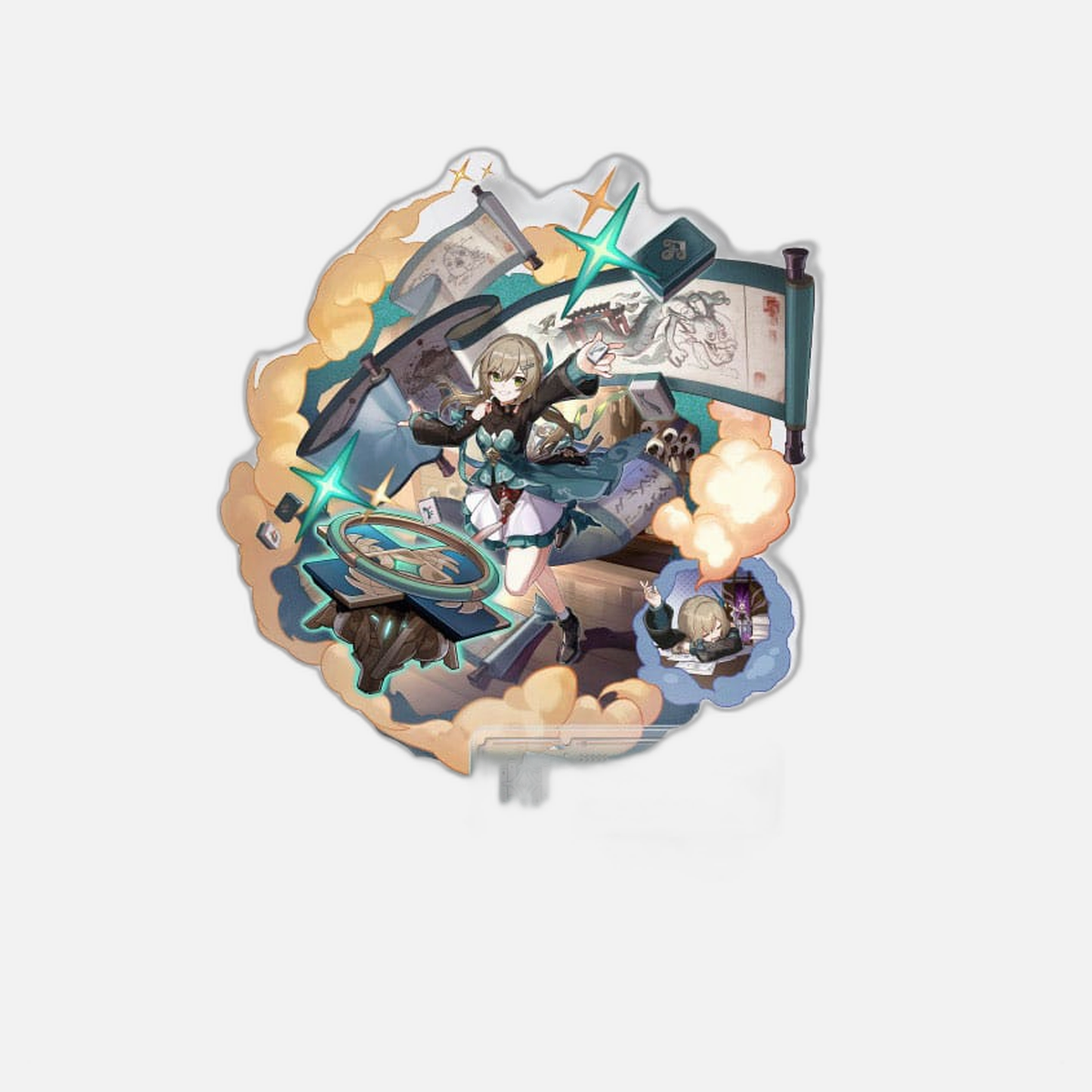 Honkai: Star Rail Acryl Figure: Qingque 16 cm