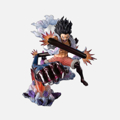 One Piece Figuarts ZERO Extra Battle PVC Statue Monkey D. Luffy Gear 4 Snake Man King Cobra 21 cm