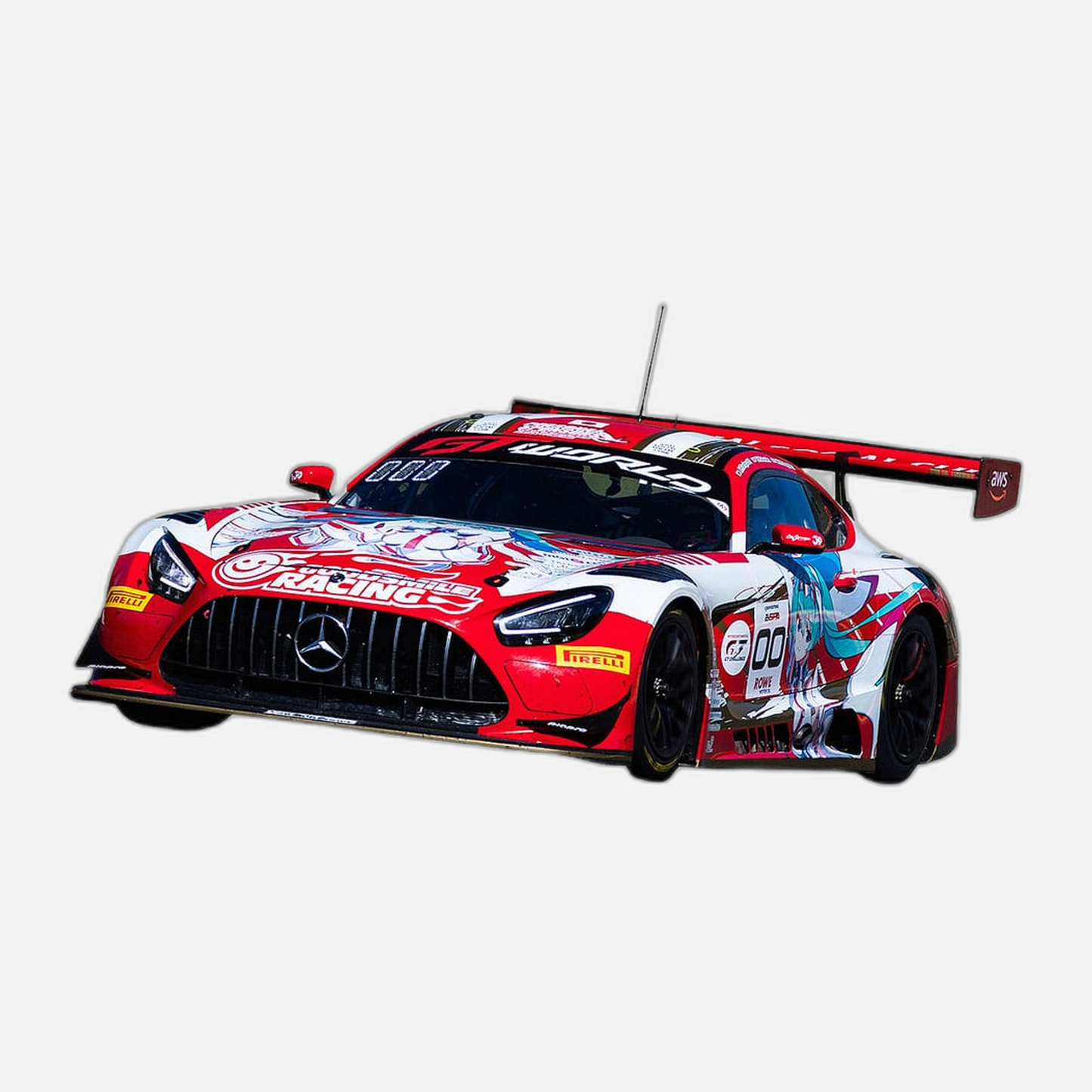 Hatsune Miku GT Project Vehicle 1/43 Hatsune Miku: AMG 2025 SPA 24H Ver. 11 cm