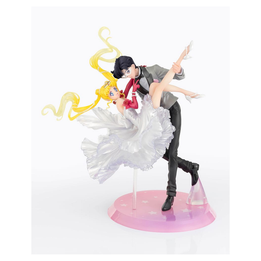 Sailor Moon FiguartsZERO Chouette PVC Statue Usagi & Tuxedo Mask Moonlight Glow Edition 24 cm