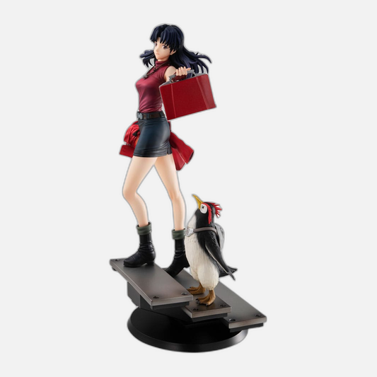 Rebuild of Evangelion Gals PVC Statue Misato Katsuragi & Pen Pen 25 cm