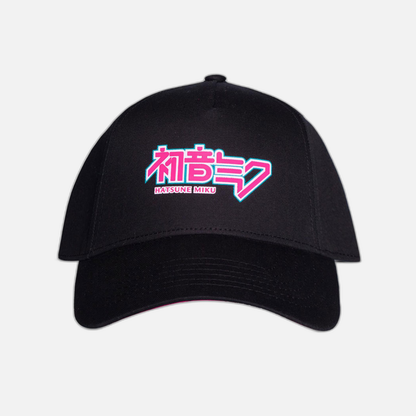 Hatsune Miku Curved Bill Cap Logo