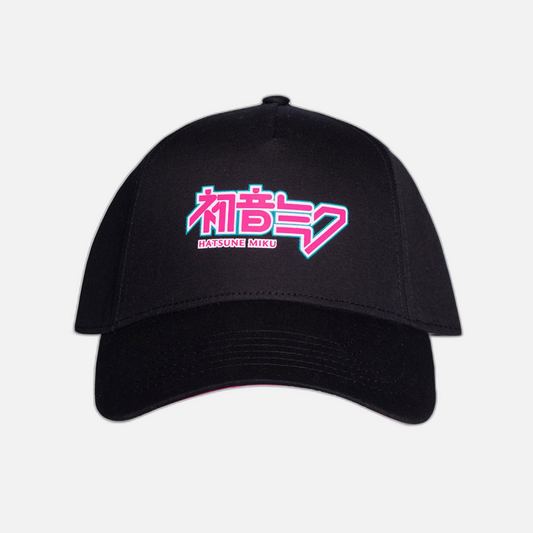 Hatsune Miku Curved Bill Cap Logo