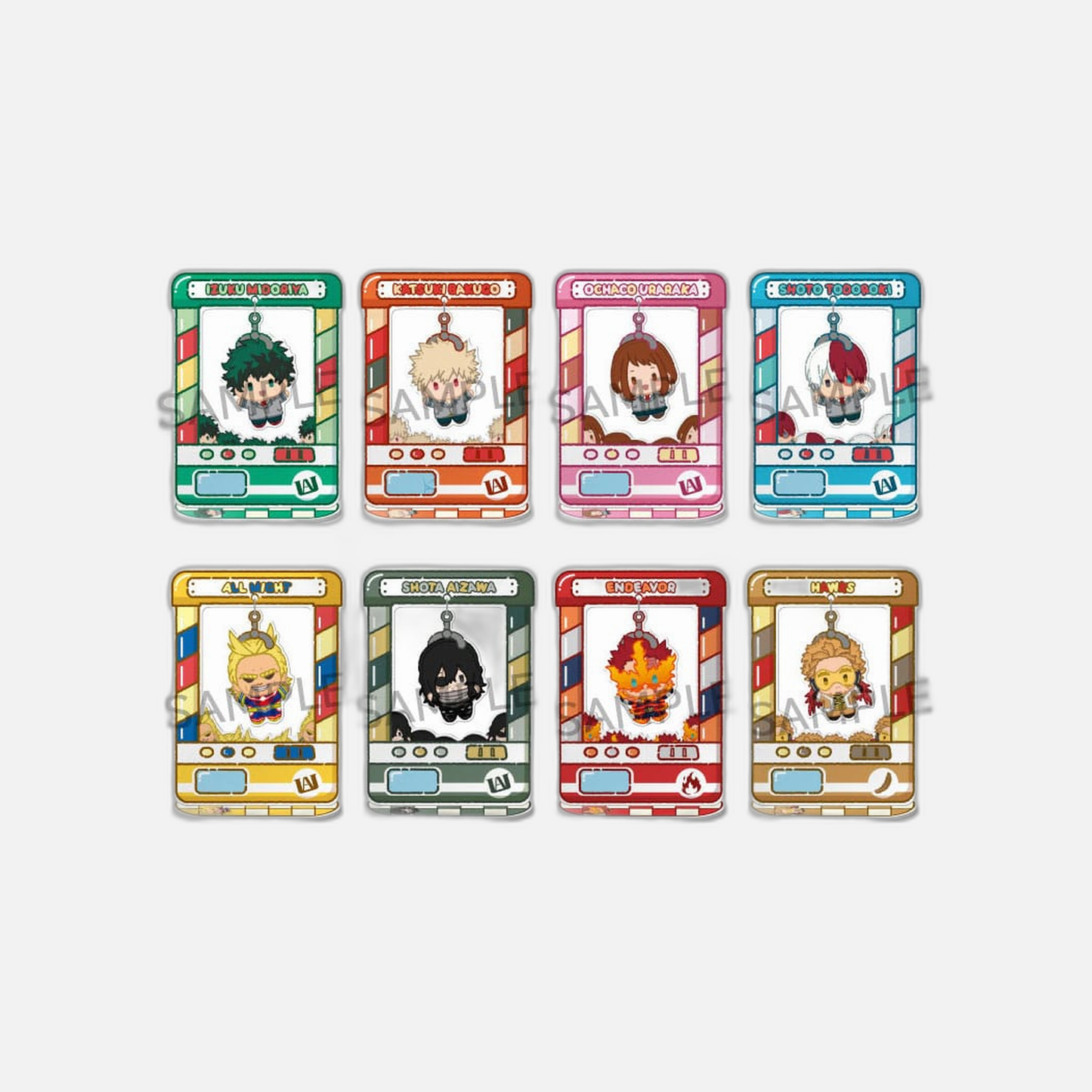 My Hero Academia Acrylic Figure Chara Catcher 9 cm Blind Box Display (8)