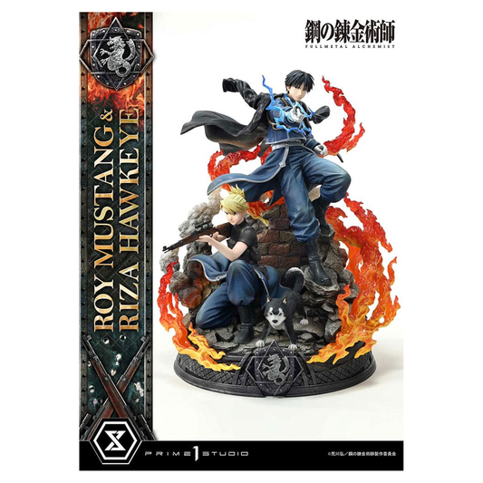 Fullmetal Alchemist Concept Masterline Statue 1/6 Roy Mustang & Riza Hawkeye Regular Version 50 cm