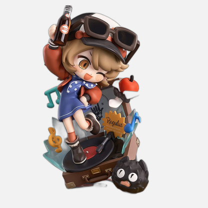 Reverse: 1999 PVC Statue Qset+ Regulus 14 cm