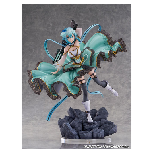 Sword Art Online SHIBUYA SCRAMBLE FIGURE PVC Statue 1/7 Sinon Crystal Dress Ver. 29 cm