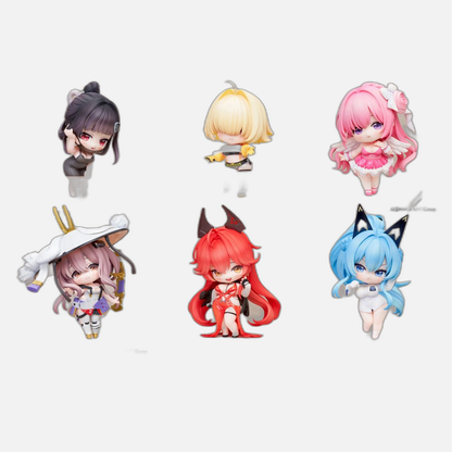 Goddess of Victory: Nikke SAC Series Mini Figures 6-Pack Chibi Vol. 2 10 cm