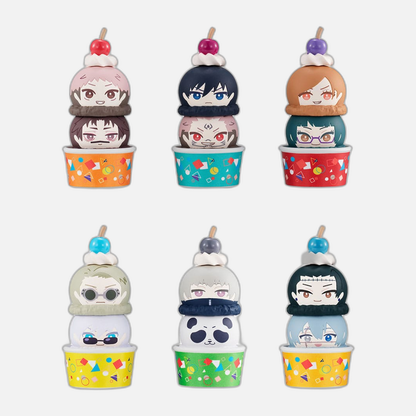 Jujutsu Kaisen Tsumichen Stack up & Change Trading Figure 6-Pack 8 cm (with gift)