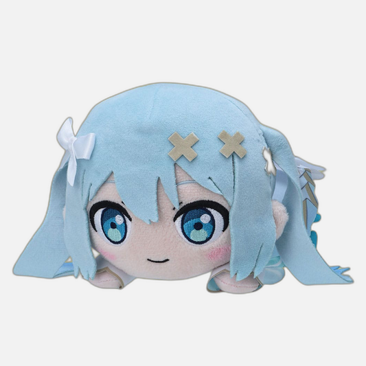 COLORFUL STAGE! The Movie: A Miku Who Can't Sing Nesoberi Lay-Down Plush Figure Hatsune Miku Unshuttered Sekai 16 cm